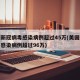 美国新冠病毒感染病例超过45万(美国新冠病毒感染病例超过96万)