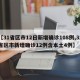 【31省区市12日新增确诊108例,31省区市新增确诊12例含本土4例】