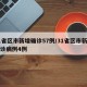 31省区市新增确诊57例/31省区市新增确诊病例4例