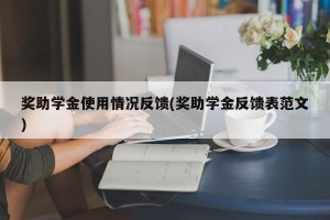 奖助学金使用情况反馈(奖助学金反馈表范文)