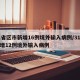 31省区市新增16例境外输入病例/31省新增12例境外输入病例