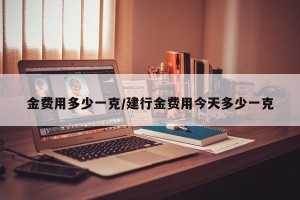 金费用多少一克/建行金费用今天多少一克