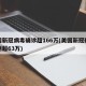 美国新冠病毒确诊超166万(美国新冠确诊病例超63万)