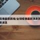 全球疫情最新新增/全球疫情最新消息新冠疫情最新消息